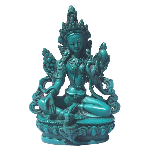 Tara Statue Turuqoise looking RB-609T